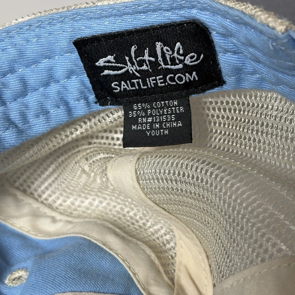 2 Hats - Salt Life and Aftco Fishing Hats Youth Sizes